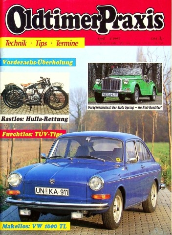 Deckblatt Oldtimer Praxis (04/1993)